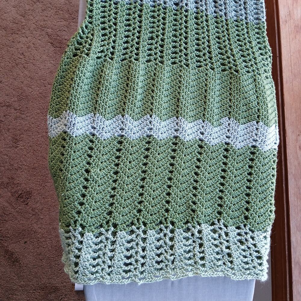 Green Crochet Mini Halter Dress Plus Size OSFA 2X DD sexy summer swim nymph - Picture 8 of 16